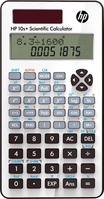 HP-10 S PLUS Schulrechner