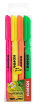 Kores High Liner 4er Set Textmarker