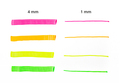 Kores High Liner 4er Set Textmarker