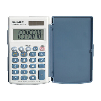 Sharp EL-243 E Taschenrechner