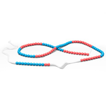 Wissner Rechenkette 100er Zahlenraum rot/blau
